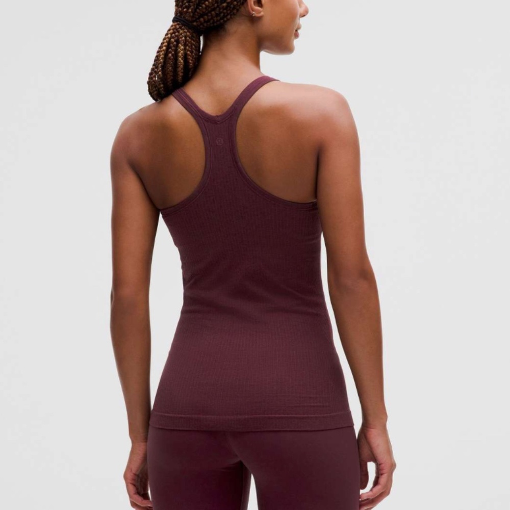 ❤️ Lululemon Ebb to Street Tank Top | Garnet | 12 ❤️ - Picture 3 of 9